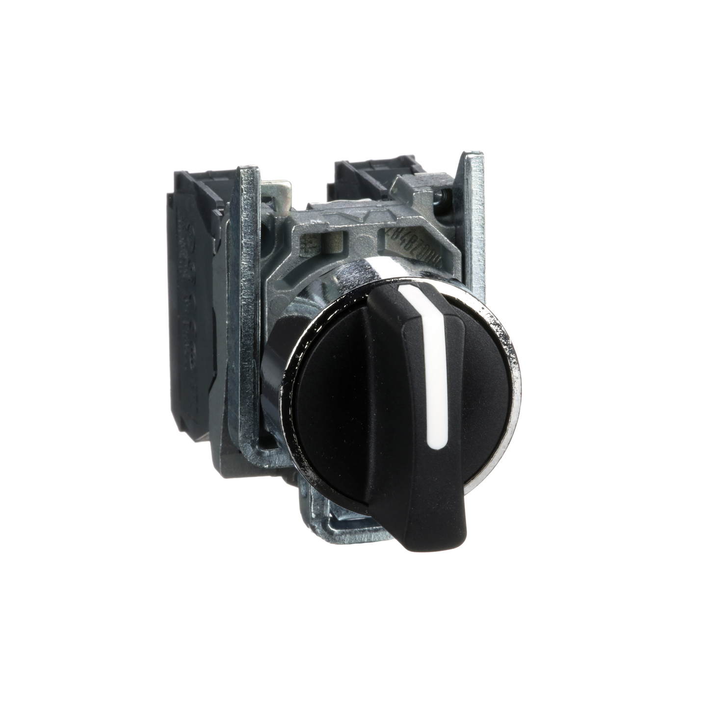 Schneider Electric-XB4BD53-Harmony XB4 - bouton tournant à manette - Ø22 - 3 pos rap C - noir - 2F - vis