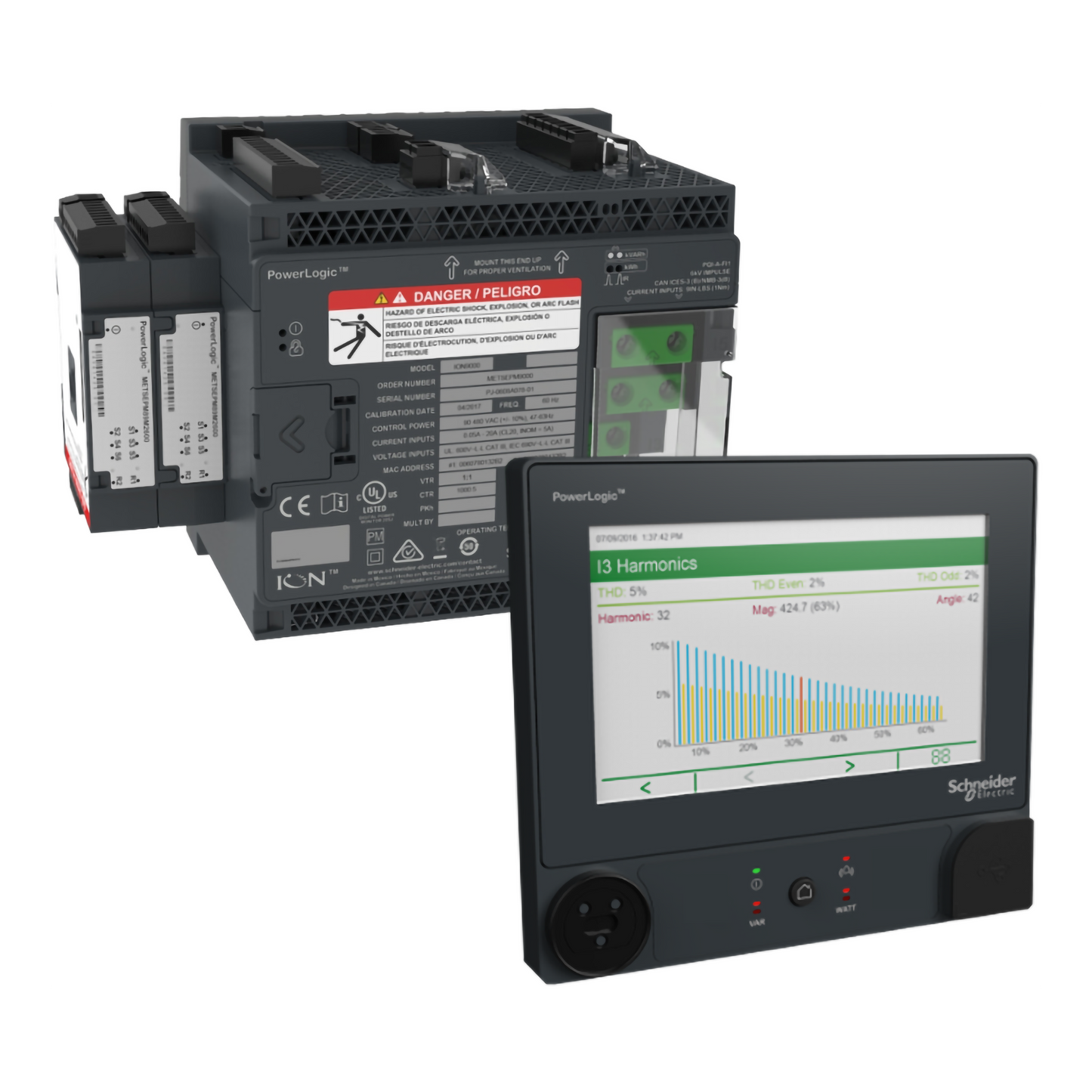 Schneider Electric-METSERD192HWK-ION9000 - Accessoires - Kit de Montage pour Ecran RD192