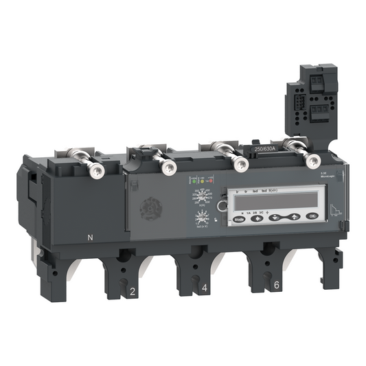 Schneider Electric-C6345E630-ComPacT NSX - Déclencheur MicroLogic 5.3 E 630A - 4P4D pour NSX630