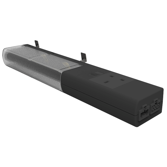 Schneider Electric-NSYLAMLDB-PanelSeT - Thalassa - Lampe à LED avec prise UK et interrupteur - 120/230Vac