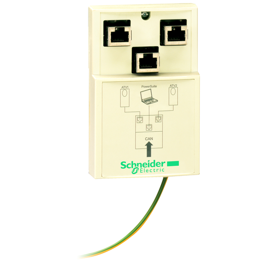 Schneider Electric-VW3CANTAP2-Altivar - boîtier de dérivation CANopen - 2xRJ45 et 1xRJ45