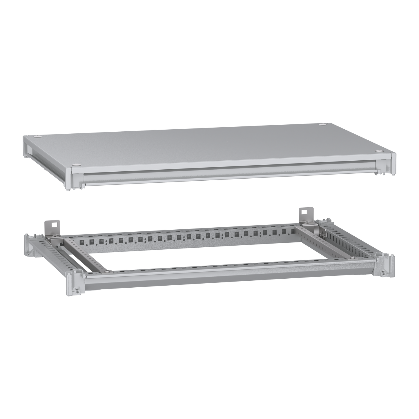 Schneider Electric-NSYSFNC85-PanelSeT SFN Kit - cadre supérieur et inférieur - 800x500 mm (Hxl)