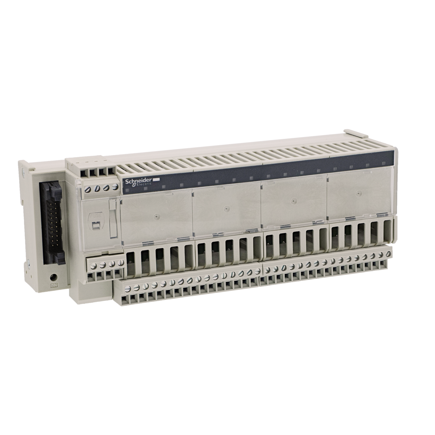 Schneider Electric-ABE7S16E2E1-Telefast ABE7 - embase - relais de sortie statique soudé - 16 entrées - 48Vcc