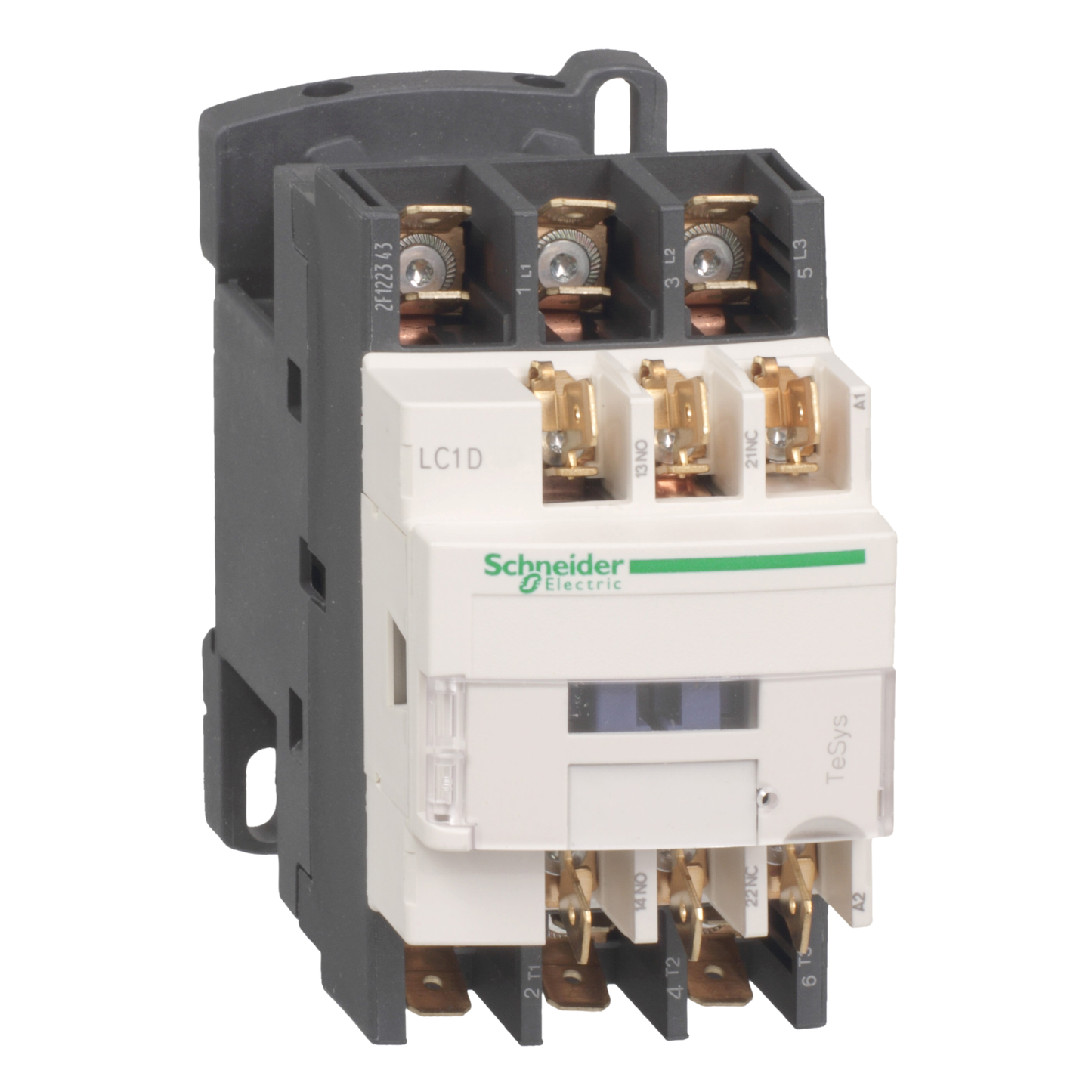 Schneider Electric-LC1D099G7-TeSys LC1D - contacteur - 3P - AC-3 440V - 9A - bobine 120Vca