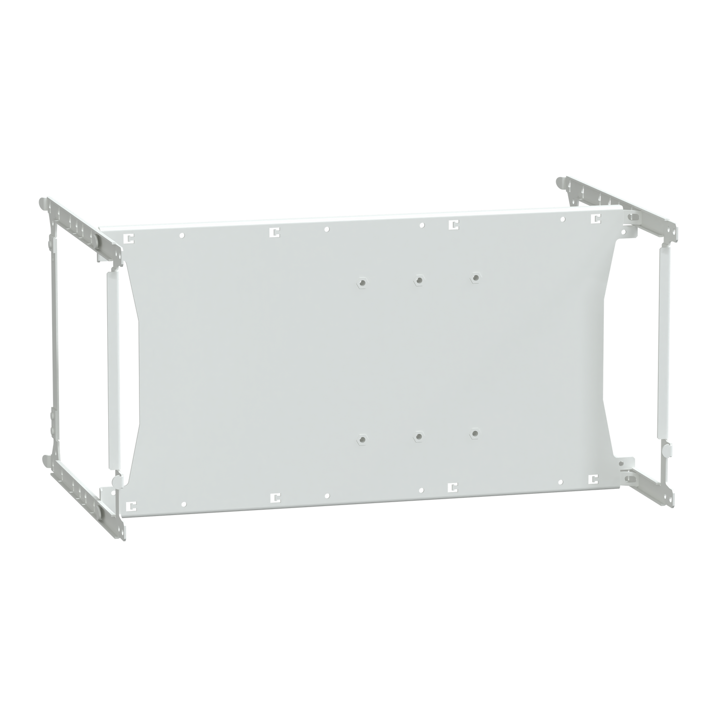 Schneider Electric-LVS03565-PrismaSeT P - Platine FuPacT GS250 3P/4P - vertcial - RAL9003