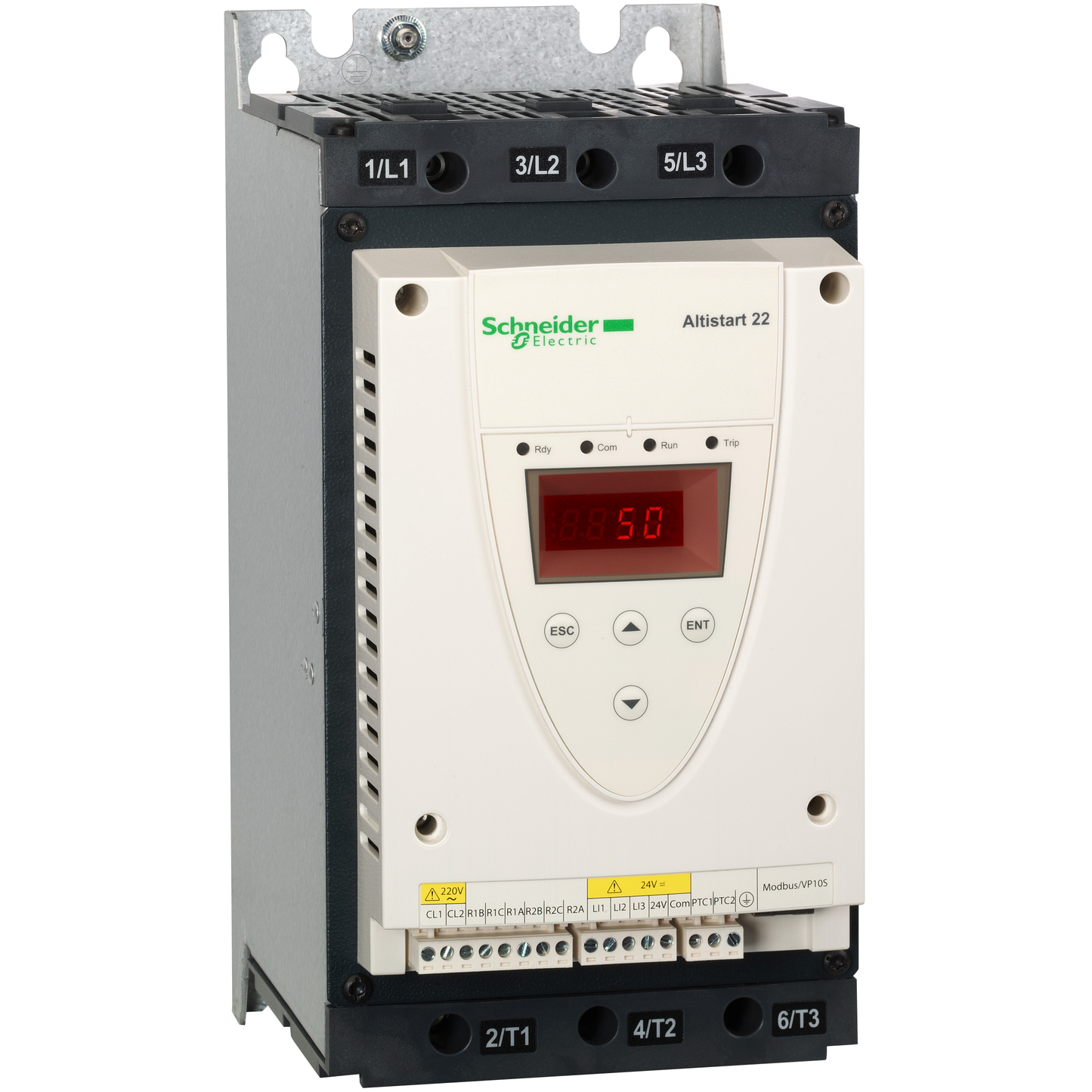 Schneider Electric-ATS22D88S6-Altistart - Demarreur progressif electronique controle 220v puissance 88a 600v