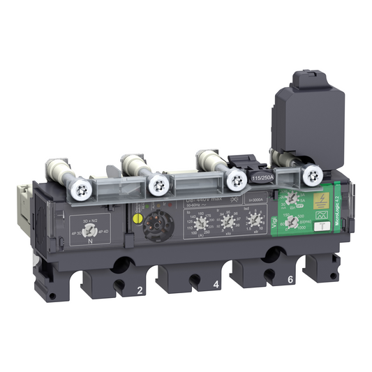 Schneider Electric-C1044V040-ComPacT NSX - Déclencheur MicroLogic 4.2 Vigi 40A - 4P4D pour NSX100-250