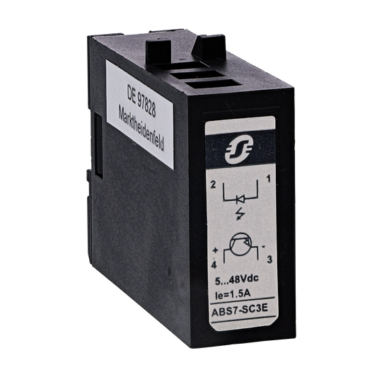 Schneider Electric-ABS7SC3E-Telefast - relais transistoré enfichable - 12,5mm - sortie - 5..48Vcc - 2A