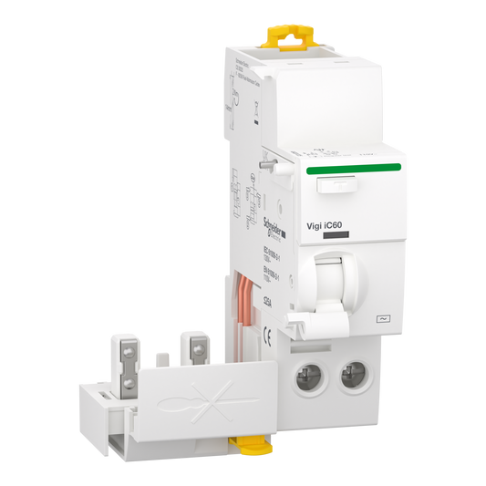 Schneider Electric-A9Q01225-Acti9 Vigi iC60 - Bloc diff 130Vca (Ph/N) - 2P - 25A - 30mA - Type AC