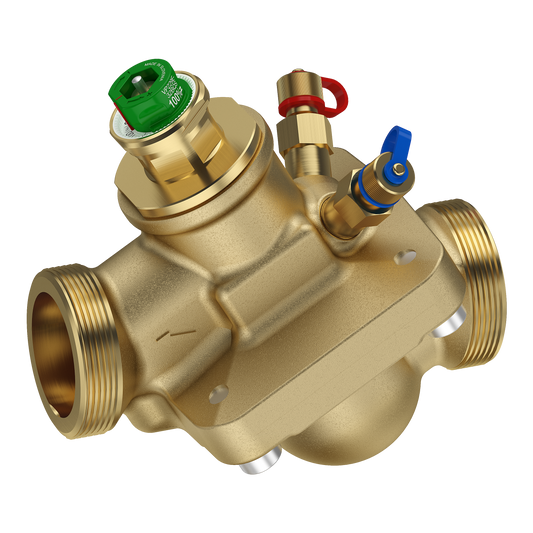 Schneider Electric-VP229E-32BQS-Vanne PIBCV DN32 standard flow avec prises de pression