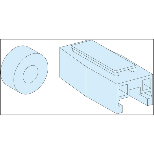 Schneider Electric-LVS04029-Linergy - Jeu de barres de fond liaisons 4P - 200A - Linergy BW / FM
