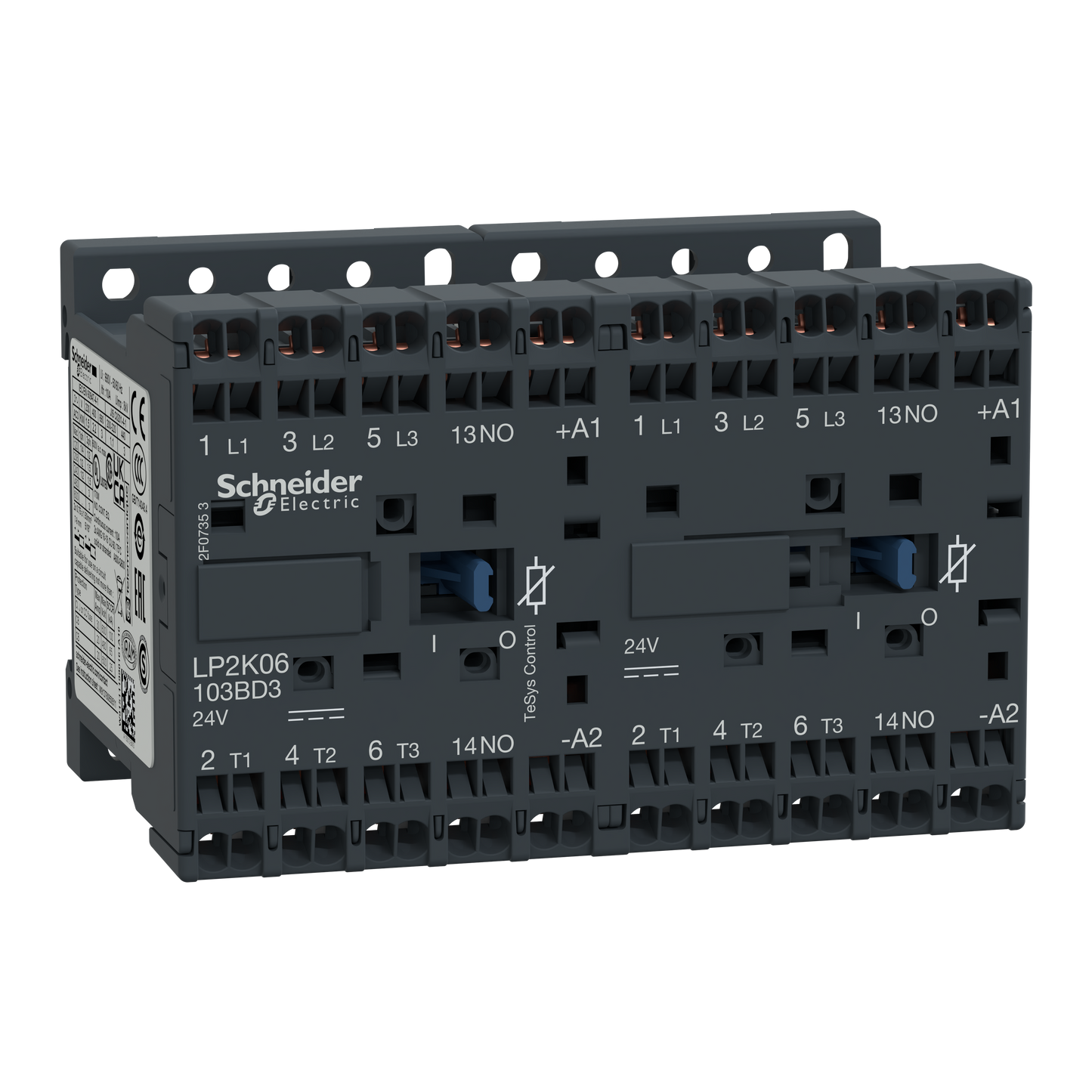 Schneider Electric-LP2K06103BD3-TeSys K - Contacteur inverseur tesy s lp2k 3p ac3 4