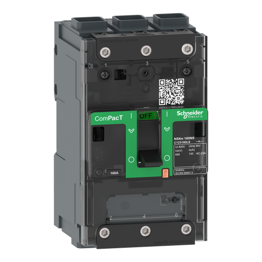 Schneider Electric-C113100LS-ComPacT NSXmNA - interrupteur-sectionneur - 100A - 3P - borne EverLink