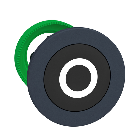 Schneider Electric-ZB5FA232-Harmony XB5 - tête bouton poussoir à impulsion - flush - marqué - noir