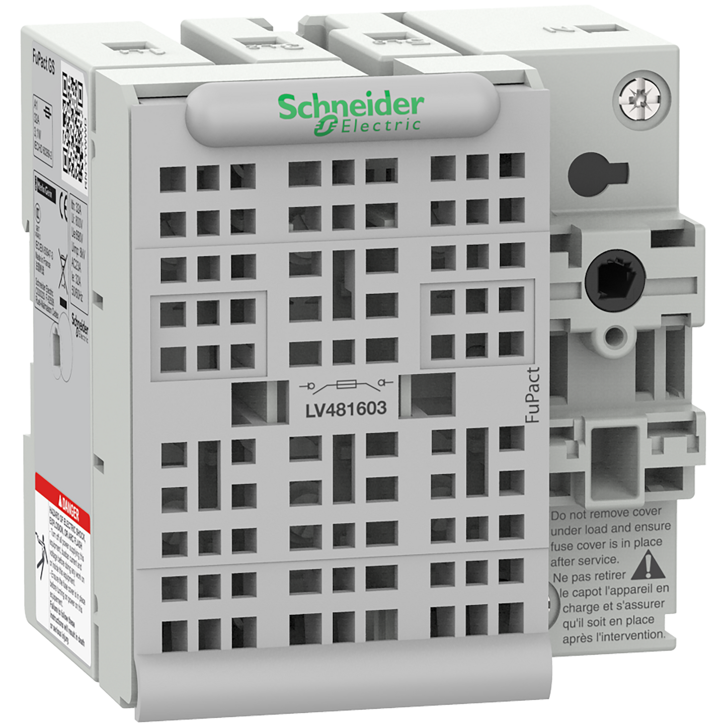 Schneider Electric-LV481603-FuPact GS - interrupteur sectionneur fusible - 32A - 3P - BS A1 - F CTRL