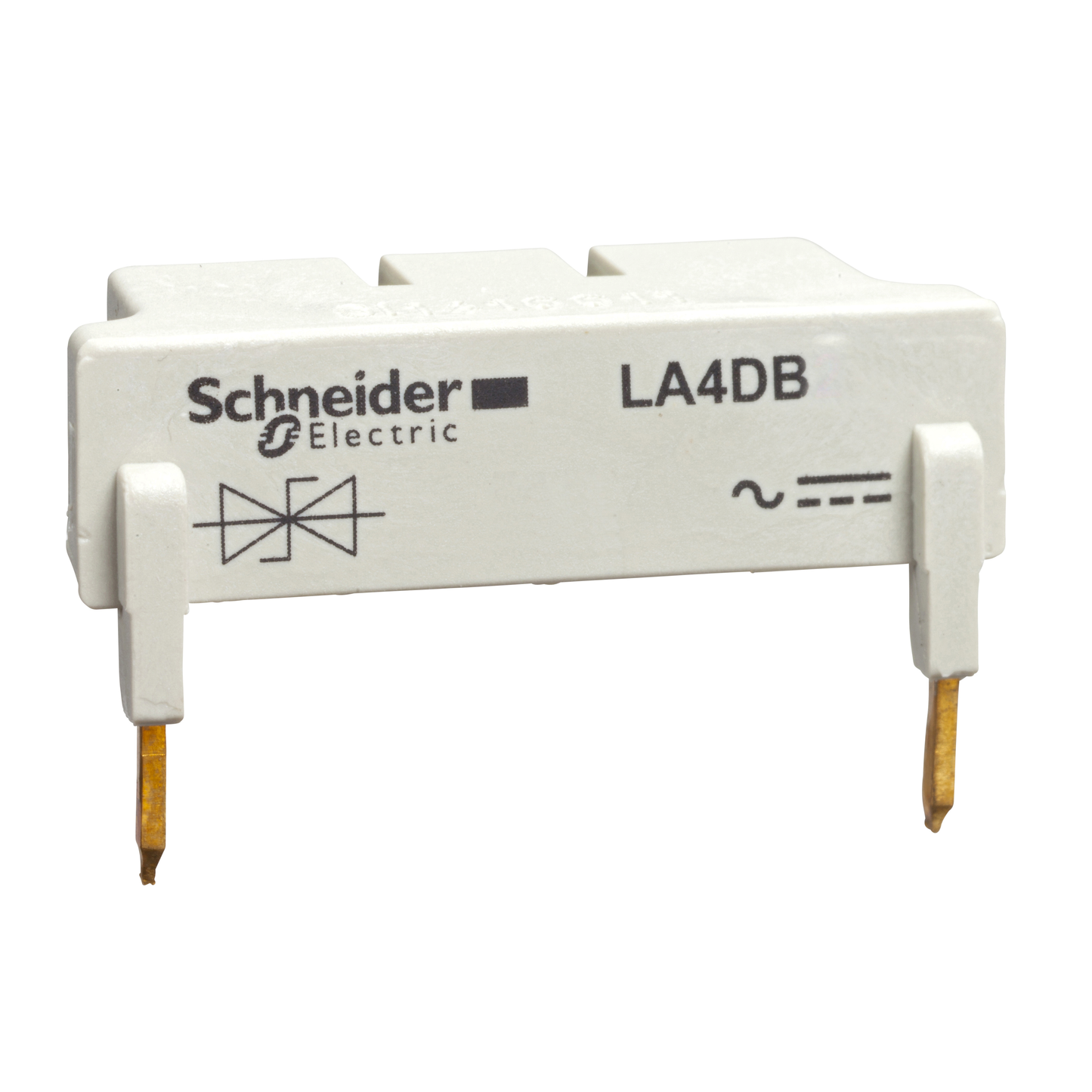 Schneider Electric-LA4DB3B-module d'antiparasitage - diode d'écrêtage bidirectionnel - 24 V CC