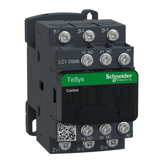 Schneider Electric-LC1D096F7-TeSys LC1D - contacteur - 3P - AC-3 440V - 9A - bobine 110Vca