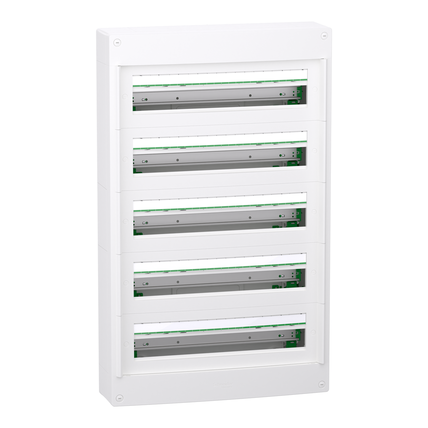 Schneider Electric-LVSXT524-PrismaSeT XS - Coffret plastique saillie 5 rangées 24 modules - sans porte
