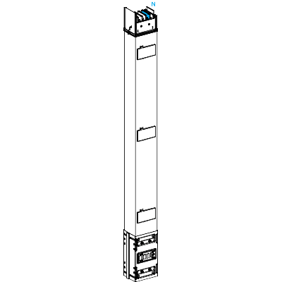 Schneider Electric-KSA500EV4153-Canalis KSA - élément de distribution 500A - 1,5M - 3 trappes de dérivation