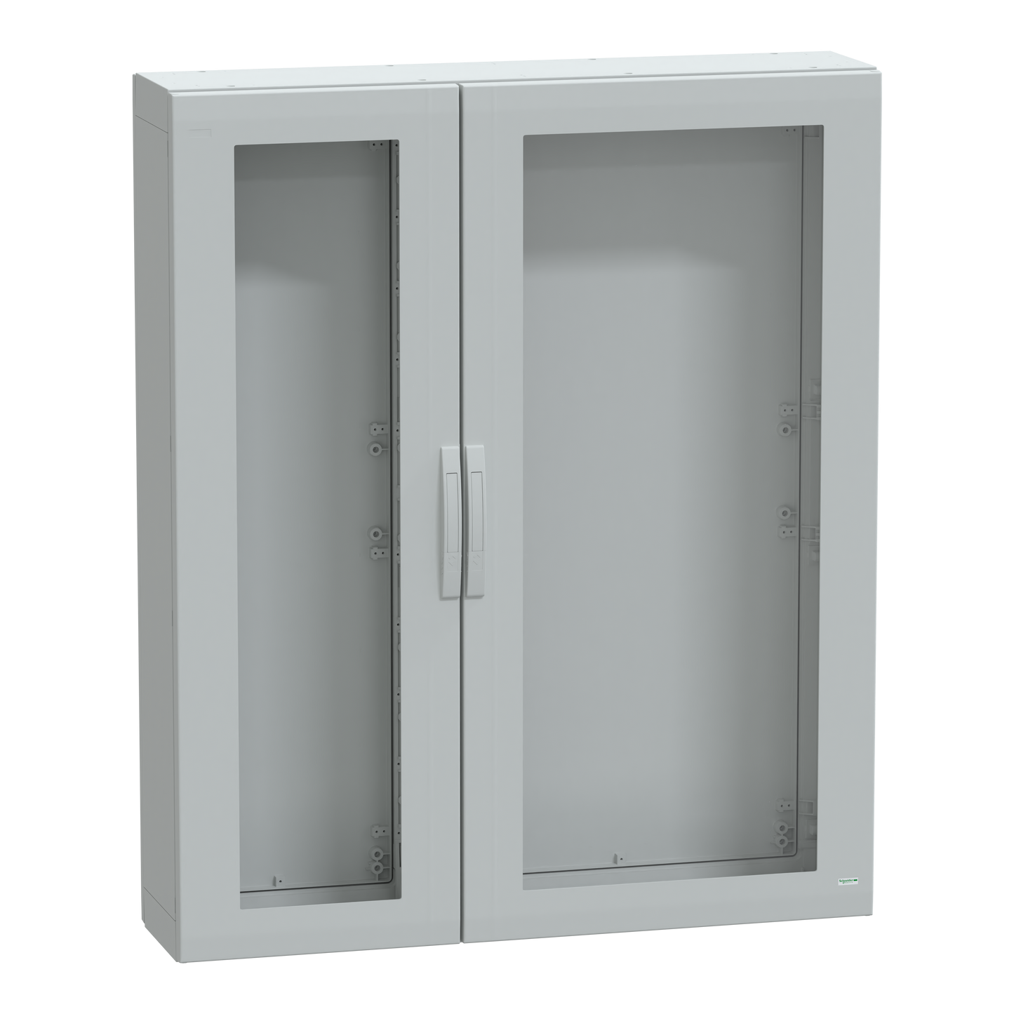 Schneider Electric-NSYPLA15123TG-Thalassa - Armoire polyester 1500x1250x320 - IP65 - vitrée Ral 7035