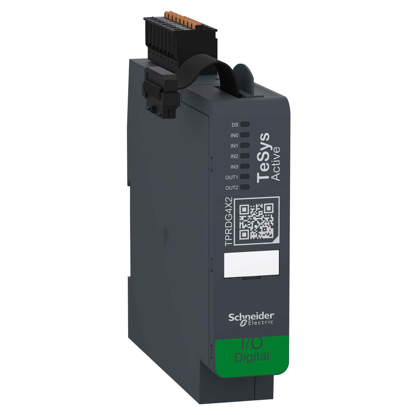 Schneider Electric-TPRDG4X2-TeSys island - module 4 entrées 2 sorties digitale - bus terrain