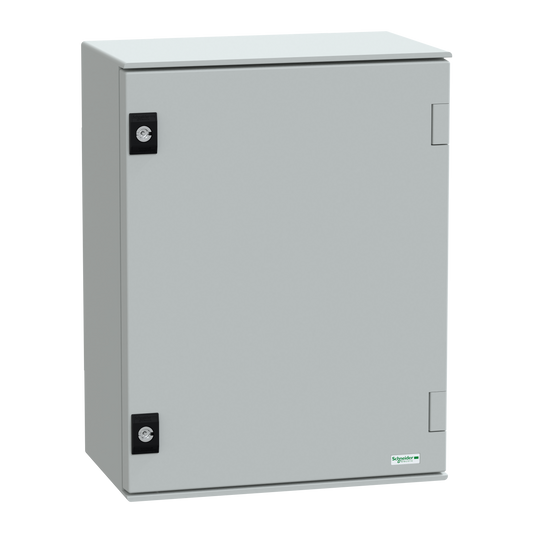 Schneider Electric-NSYPLM43PG-Thalassa - Coffret polyester 430x330x200+chassis metallique - IP66 Ral 7035