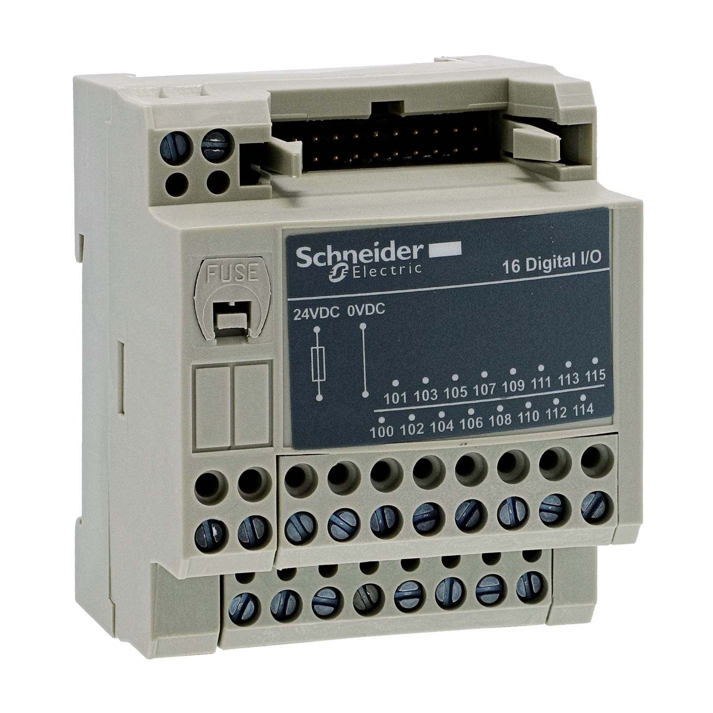 Schneider Electric-ABE7H20E000-Telefast ABE7 - embase de raccord passive - Micro/premium
