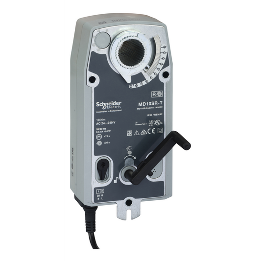 Schneider Electric-MD10SR-24T-Moteur 24V 10Nm signal TOR avec ressort de rappel pour registre