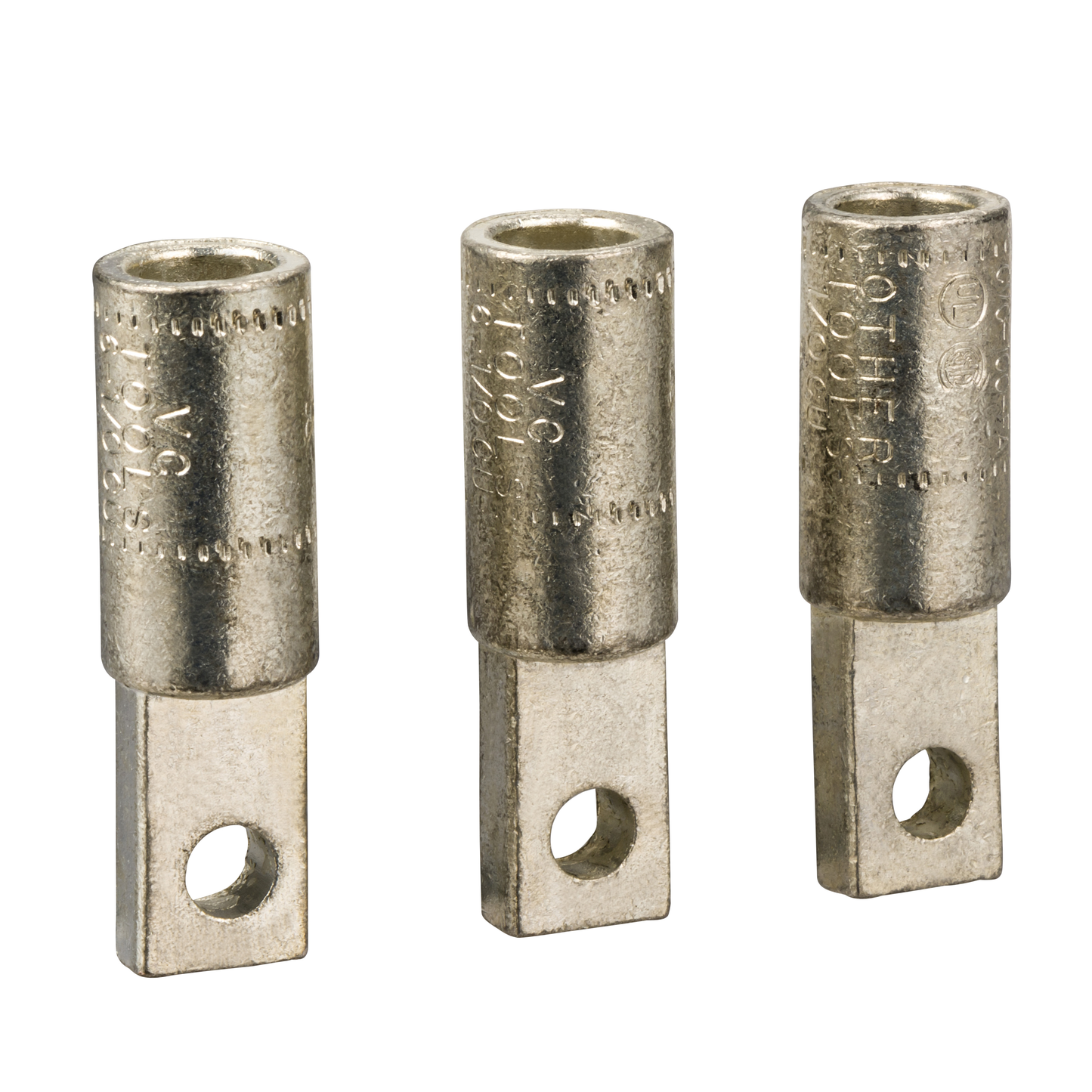 Schneider Electric-LV426987-ComPacT NSXm - 3 cosses de compression câble cuivre AWG 6...1/0 pour NSXm