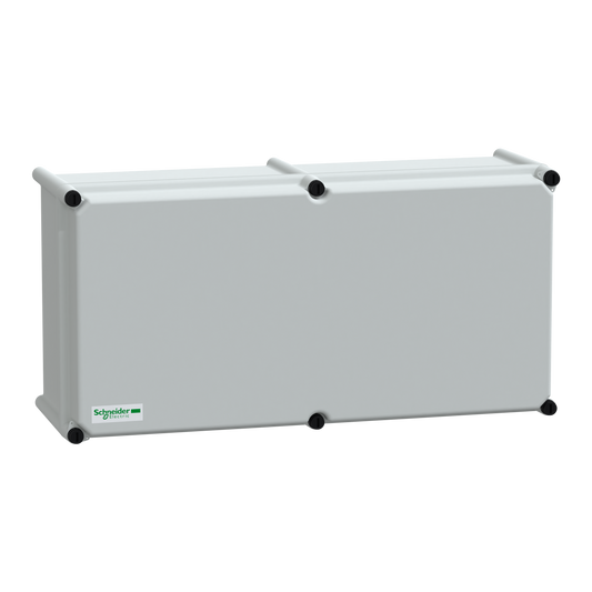 Schneider Electric-NSYPLSC2754G-Thalassa PLS - Boite opaque polycarbonate 27x54x18 Ral 7035