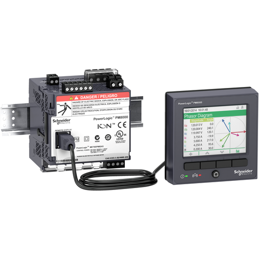 Schneider Electric-METSECAB10-PowerLogic - câble pour afficheur à distance - centrale de mesure PM8000 - 10m