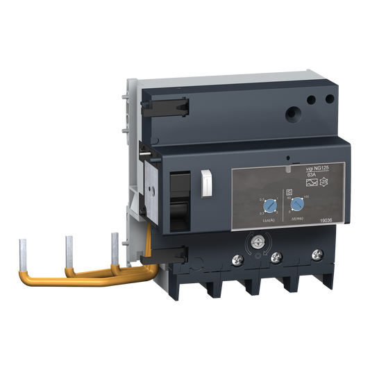 Schneider Electric-19036-Acti9 Vigi NG125 - Bloc diff. 230Vca à 400Vca - 3P - 63A - 300/3000mA - Type A