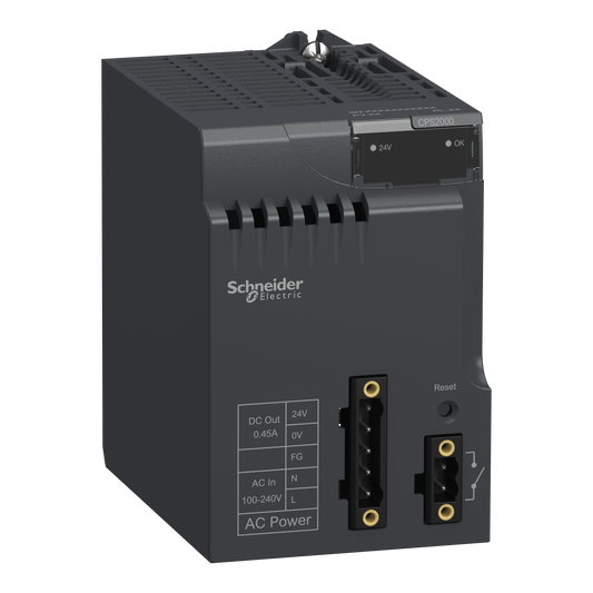 Schneider Electric-BMXCPS2000-Modicon X80 - module d'alimentation - 100..240Vca - 20W