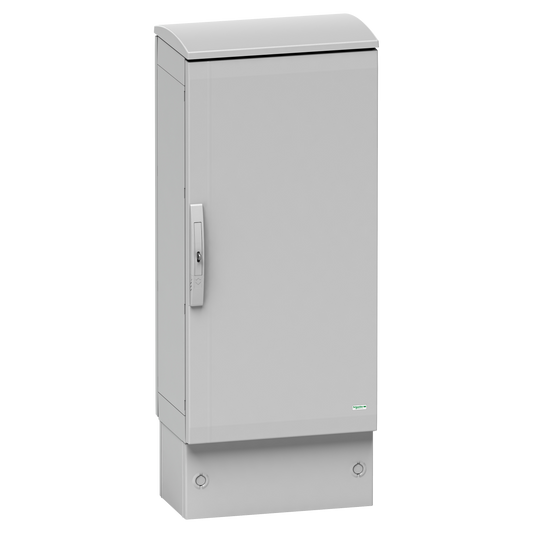 Schneider Electric-NSYZA2126G-Thalassa - Socle polyester hauteur 200 mm pour NSYPLA(T) L1250P620 Ral 7035