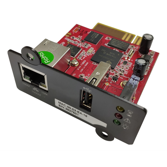 Schneider Electric-E3SOPT001-Easy UPS 3S - carte de communication SNMP - accessoire optionnel