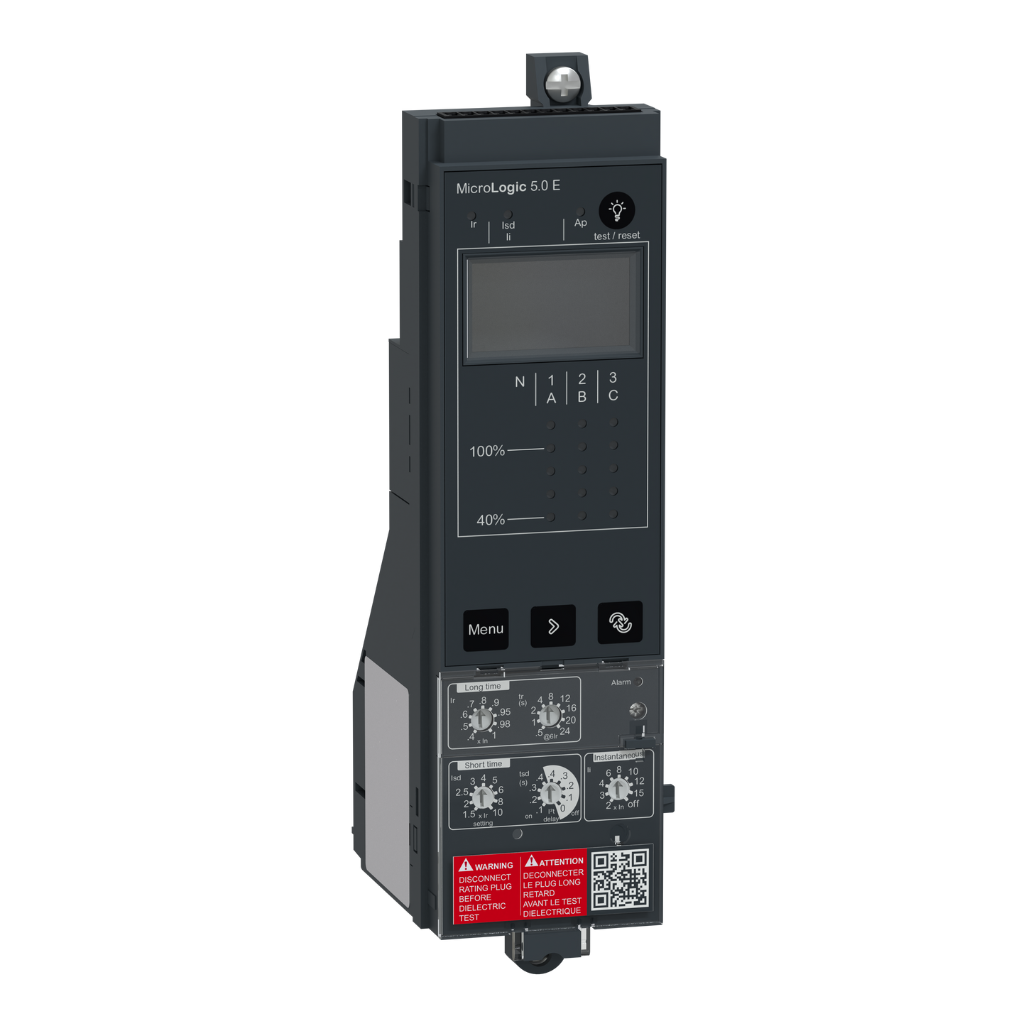 Schneider Electric-C5EFM-ComPacT NS - déclencheur MicroLogic 5.E - pour NS630b-3200 - fixe - manuel