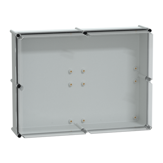 Schneider Electric-NSYPLS5472AG-Thalassa PLS - Boite avec couvercle transparent 54x72x23 Ral 7035