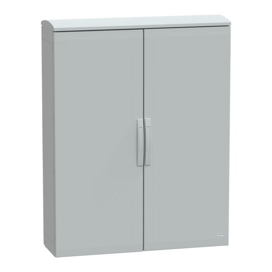 Schneider Electric-NSYPLAT12103G-Thalassa - Armoire polyester toit 1250x1000x320 - IP44 Ral 7035