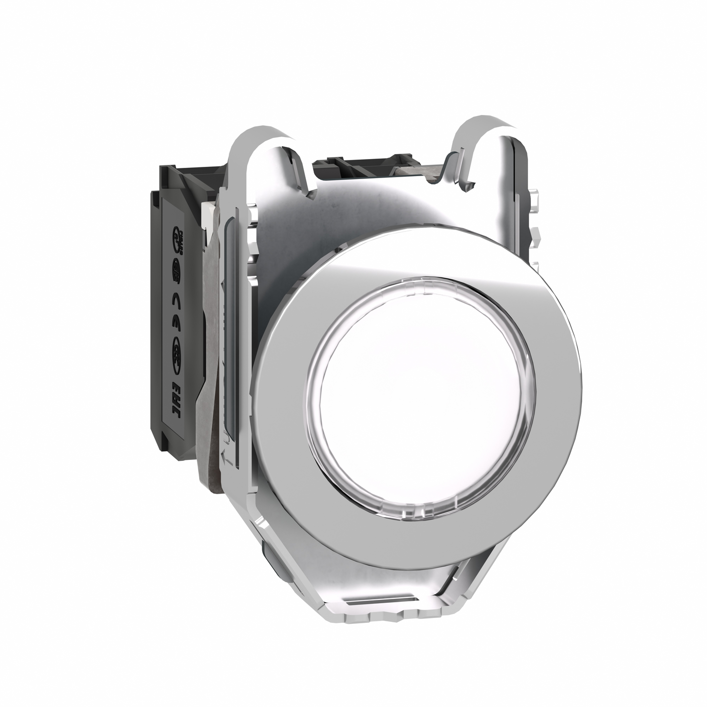 Schneider Electric-XB4FW31M5-BP lum flush blanc 1O+1F 230V