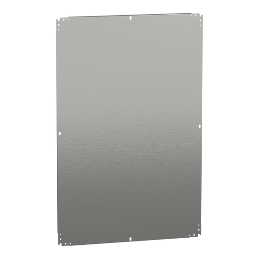 Schneider Electric-NSYMM128-PanelSeT - Thalassa - châssis plein - acier galva. - pour coffret H=1200xL=800mm