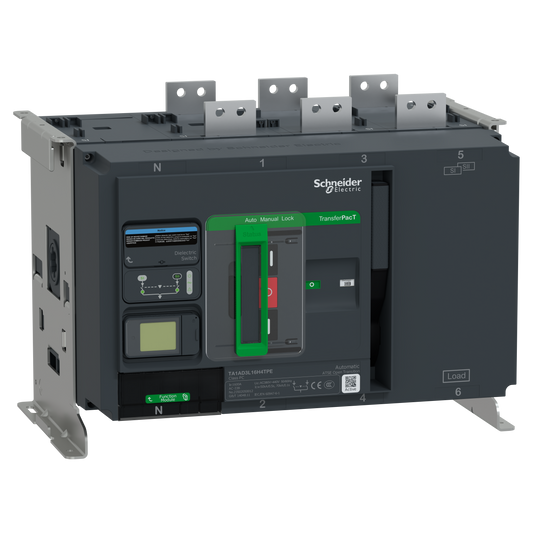 Schneider Electric-TA1AD3L16H4TPE-TransferPacT TA1600 - inverseur de sources - LCD - 1600A - 3P - 400Vca