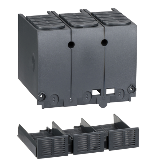 Schneider Electric-LV438325-ComPacT NSX - Cache-borne pour mise en série/parallèle - 3P - pour NSX100-250