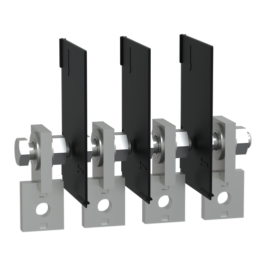 Schneider Electric-TPSCON56-TransferPacT TA630 - Plages de raccordement sur chant pour TA630 - Lot de 4