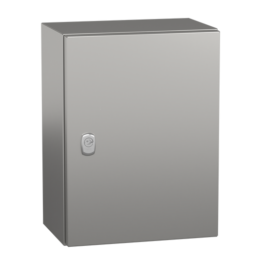 Schneider Electric-NSYS3X4320-PanelSeT S3X - enveloppe compacte - inox 304L - finition brossé - 400x300x200mm