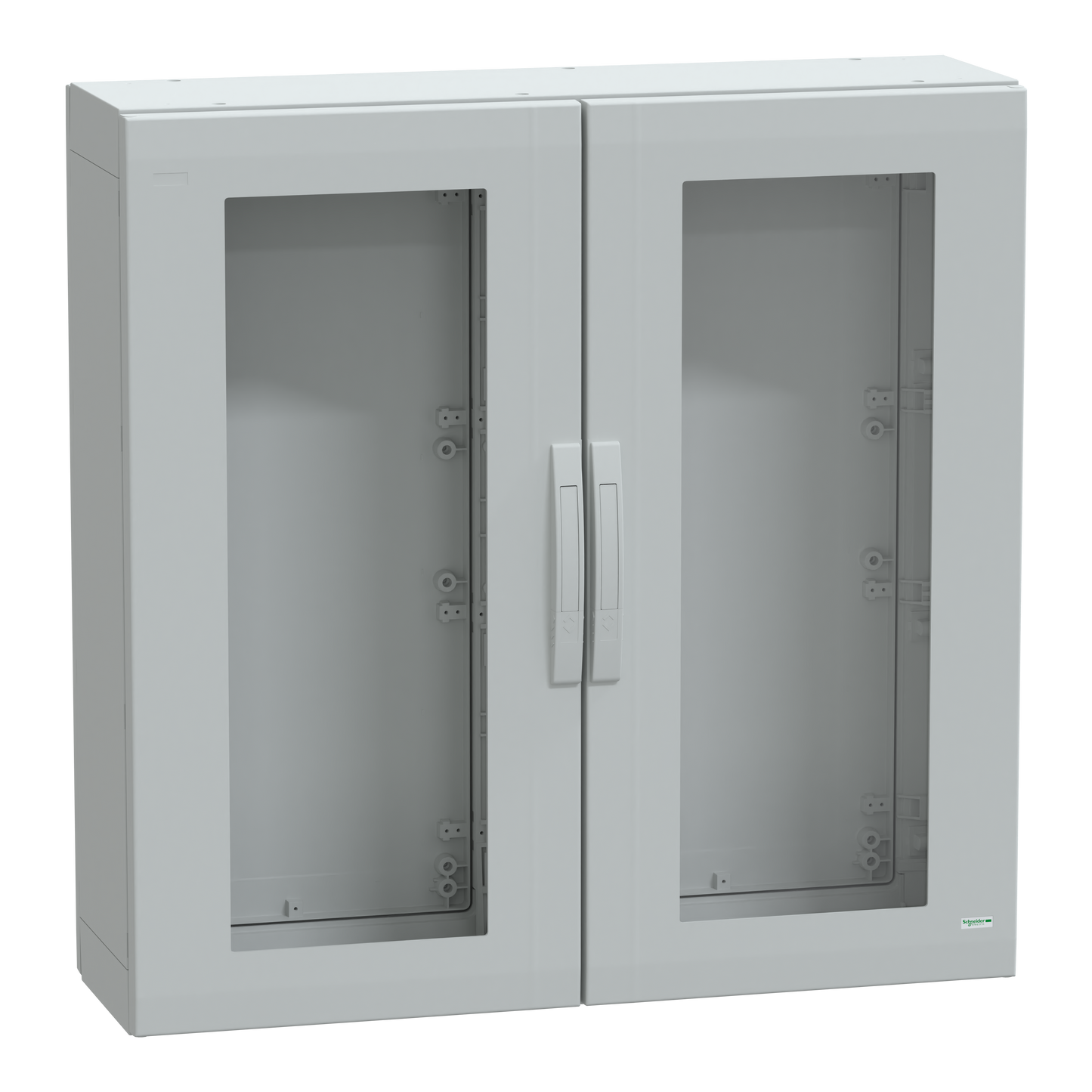 Schneider Electric-NSYPLA10103TG-Thalassa - Armoire polyester 1000x1000x320 - IP65 - vitrée Ral 7035
