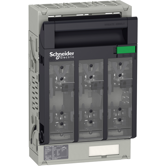 Schneider Electric-LV480804-Fupact ISFT250 - inter sect fusib - 3P - fixe - raccordement plage - M10