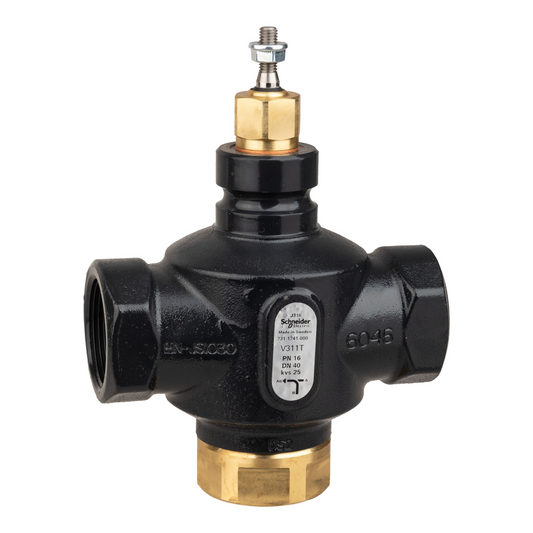 Schneider Electric-7311741000-Vanne 3 voies acier taraudée PN16 DN40 Kv25