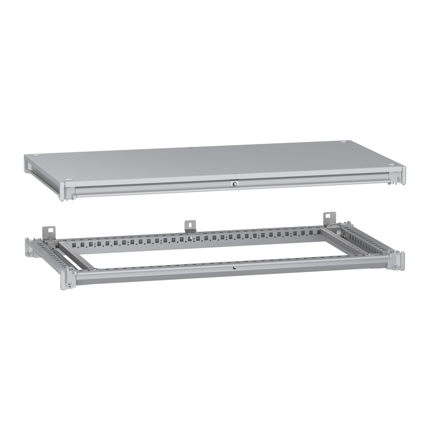 Schneider Electric-NSYSFNC105-PanelSeT SFN Kit - cadre supérieur et inférieur - 1000x500 mm (Hxl)
