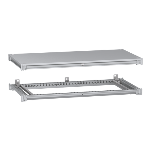Schneider Electric-NSYSFNC105-PanelSeT SFN Kit - cadre supérieur et inférieur - 1000x500 mm (Hxl)