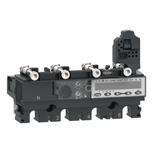 Schneider Electric-C1646E160-ComPacT NSX - Déclencheur MicroLogic 6.2E 160A - 4P4D pour NSX160-250